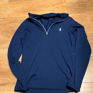 Ralph Lauren Golf Dark Blue Quarter-Zip Top